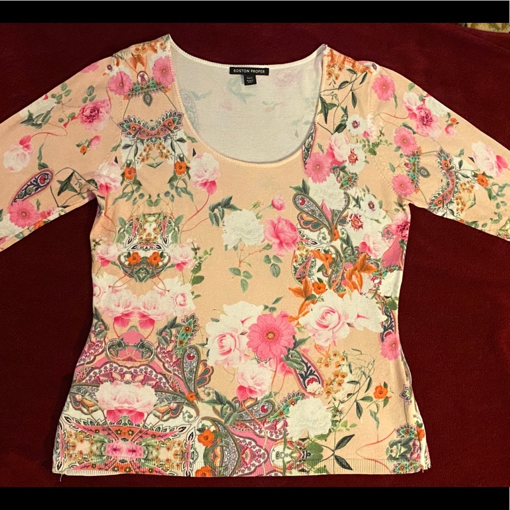 BOSTON PROPER SWEATER, SIZE LARGE